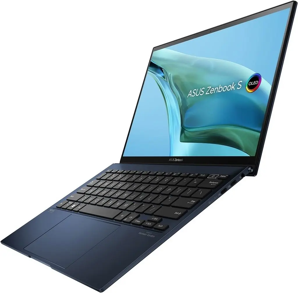 Laptop Asus Zenbook S 13 UM5302TA (13.3"/2.8K/Ryzen 7 6800U/16GB/512GB/AMD Radeon), albastru