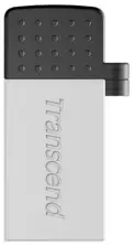 USB-флешка Transcend JetFlash 380S 8GB, серебристый