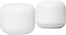 Точка доступа Google Nest WiFi 2 Pack, белый