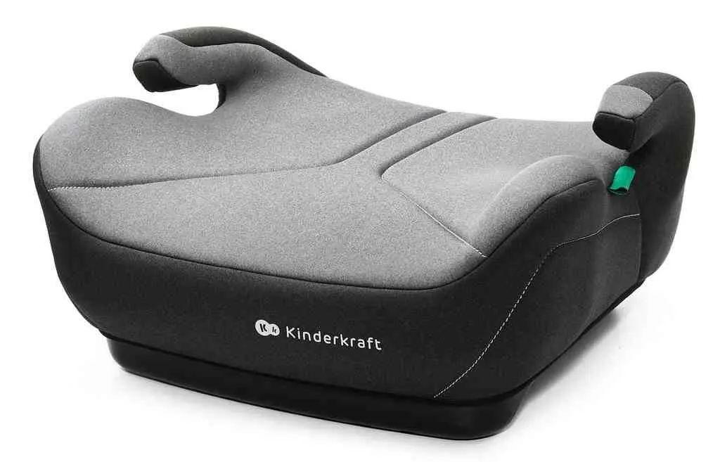 Детское автокресло-бустер KinderKraft I-Boost 2 i-Size, серый