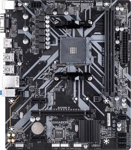 Placă de bază Gigabyte B450M H 1.0