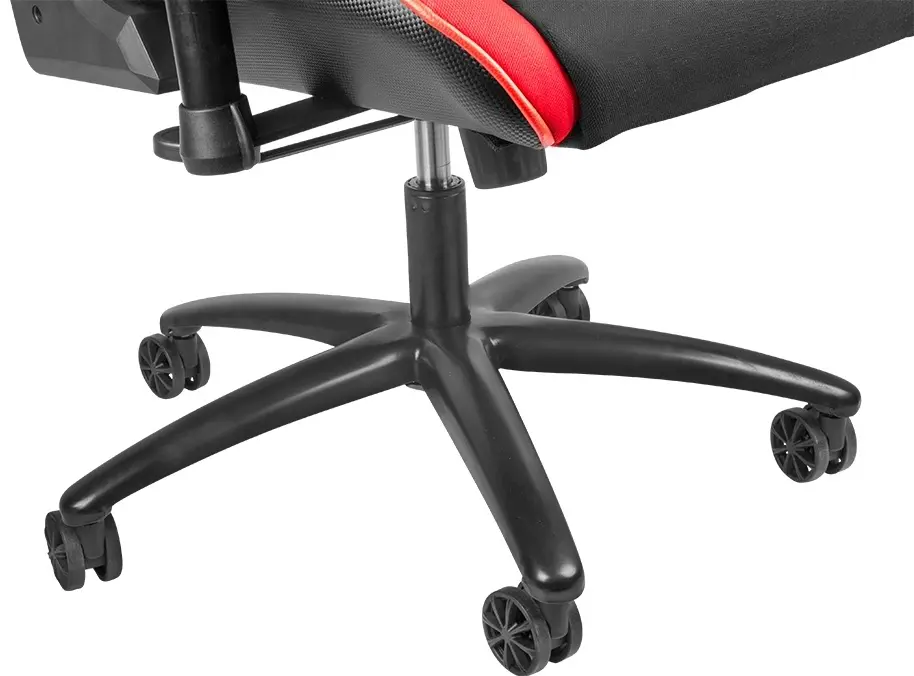 Scaun de birou Genesis Nitro 770, negru/roșu