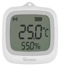 Stație meteo Sonoff SNZB-02WD, alb