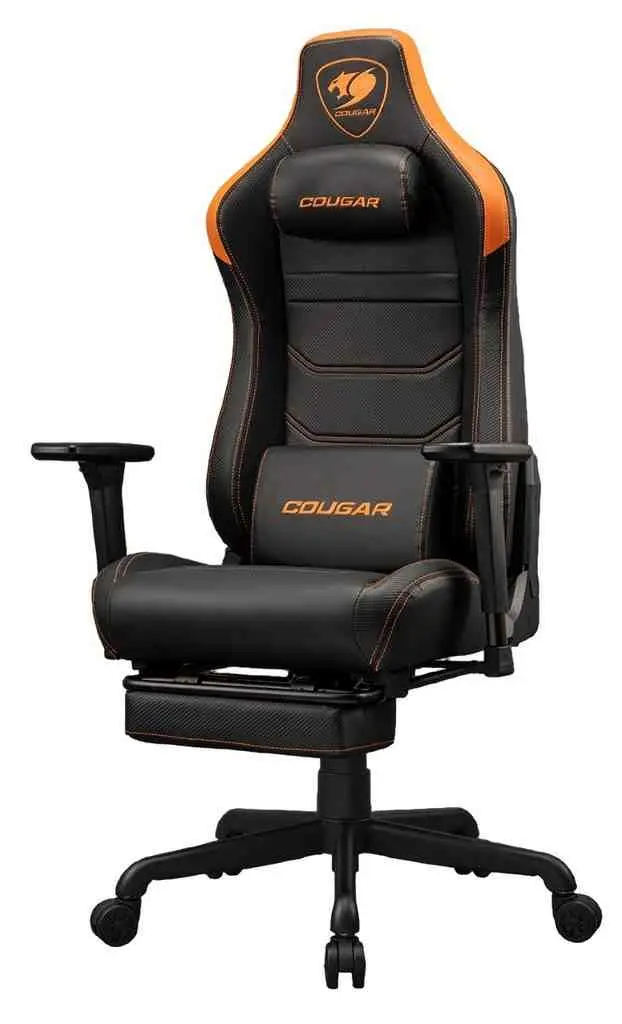 Геймерское кресло Cougar Armor EVO S, черный/оранжевый