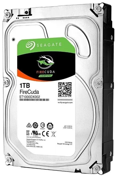 Жесткий диск Seagate Desktop SSHD Hybrid Drive 3.5" ST1000DX002-FR, 1TB