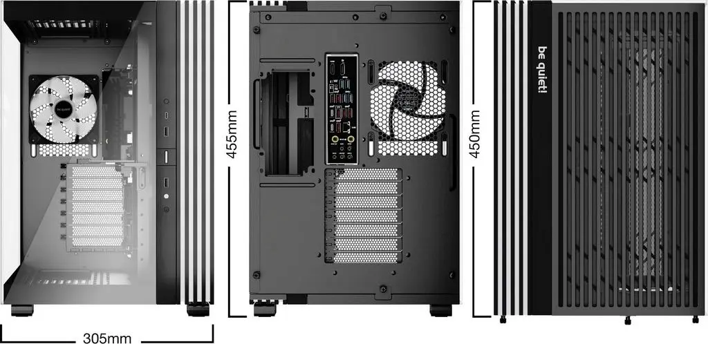 Carcasă Be quiet Ligh Base 600 LX, negru