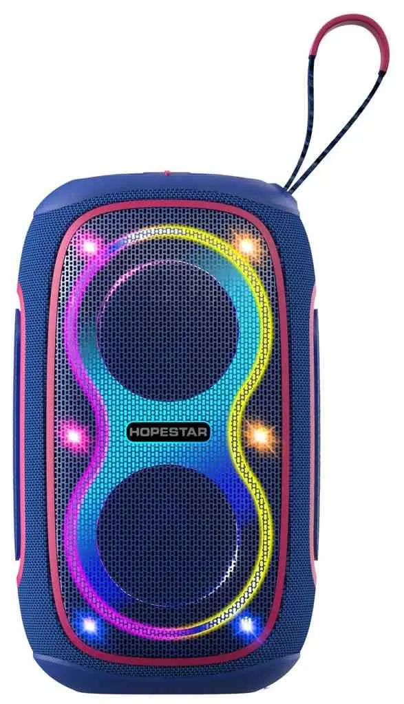 Портативная колонка Hopestar P72, синий на tehnoparc.md Портативная колонка Hopestar P72, синий
