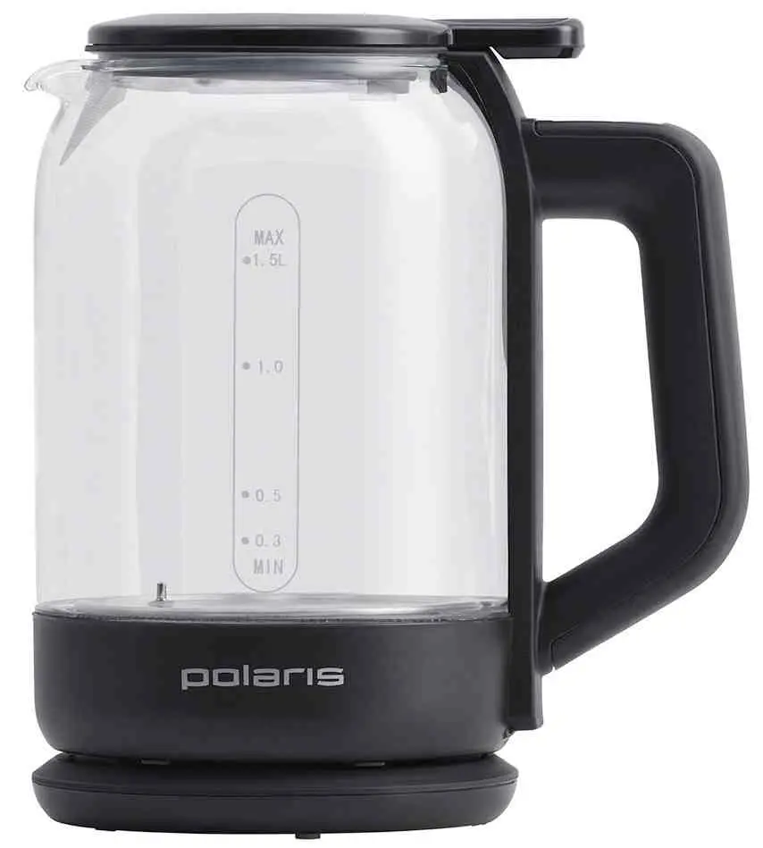 Электрочайник Polaris PWK1712CGLD, черный