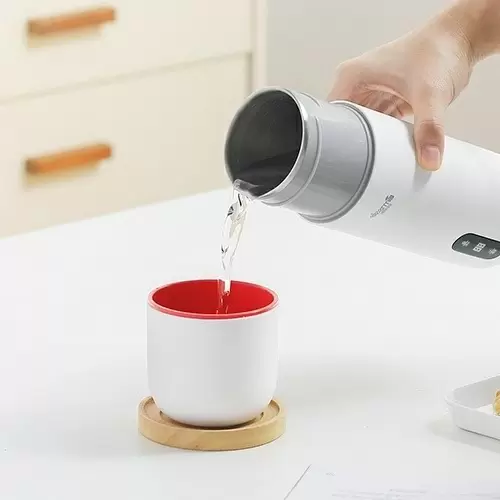 Термос Xiaomi Deerma Electric Hot Water Cup, белый