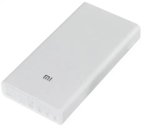 Acumulator extern Xiaomi Mi Power Bank 2C 20000 mAh, alb pe tehnoparc.md Acumulator extern Xiaomi Mi Power Bank 2C 20000 mAh, alb