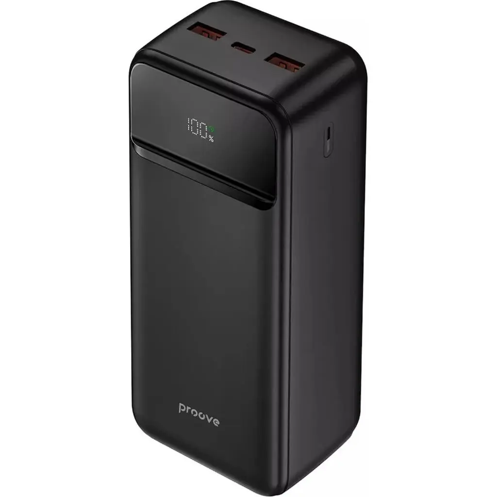 Внешний аккумулятор Proove Illuminator 2 22.5W, черный