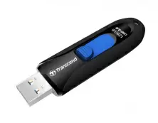 USB-флешка Transcend JetFlash 790 128GB, черный/синий