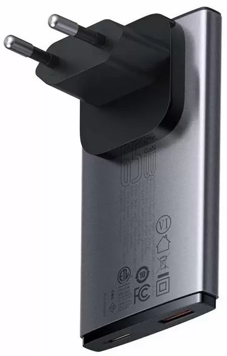 Зарядное устройство Baseus GaN5 Pro Ultra Slim CCGP150113, серый