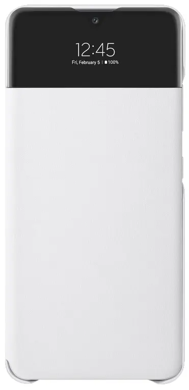 Чехол Samsung S View Wallet Cover Galaxy A72, белый