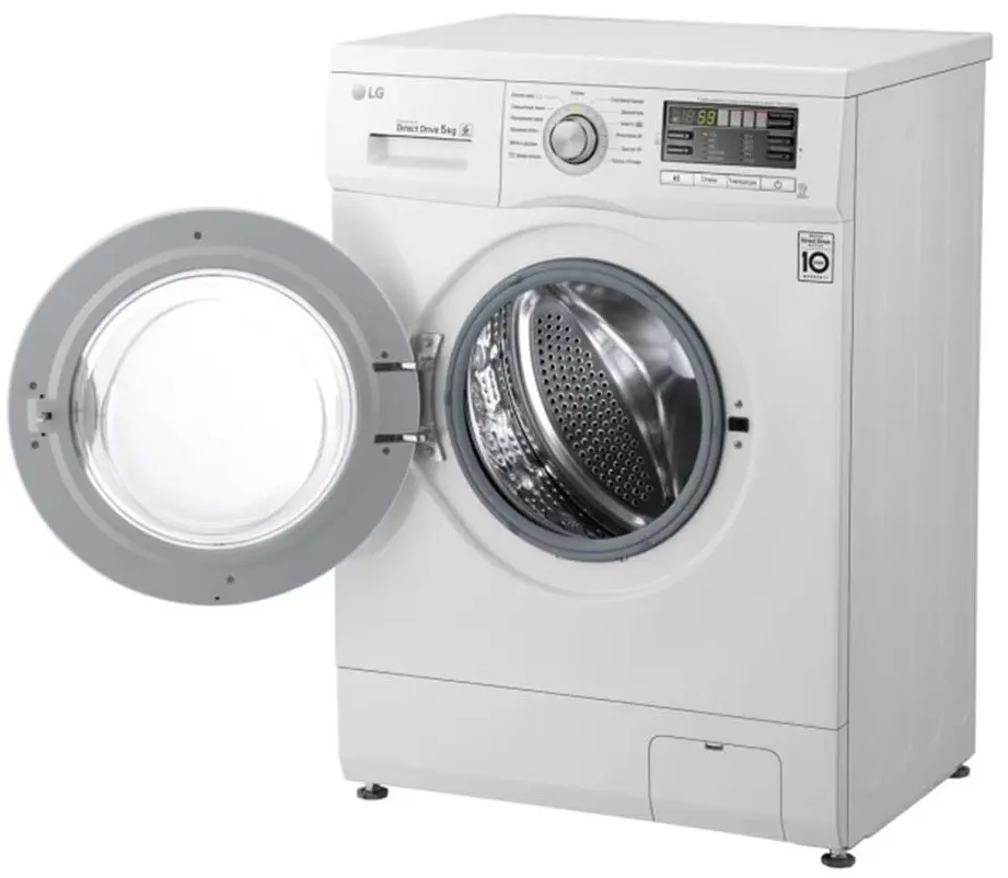 Стиральная машина LG F10B8LD7, белый на tehnoparc.md Стиральная машина LG F10B8LD7, белый
