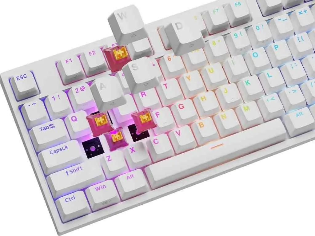 Клавиатура Genesis Thor 404 (EN), белый