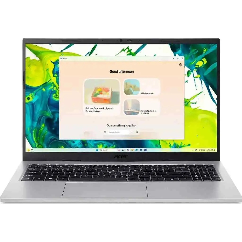 Laptop Acer Aspire Go 15 AG15-72P (15.6"/FHD/Core 7 150U/16GB/1TB/Intel Graphics), argintiu