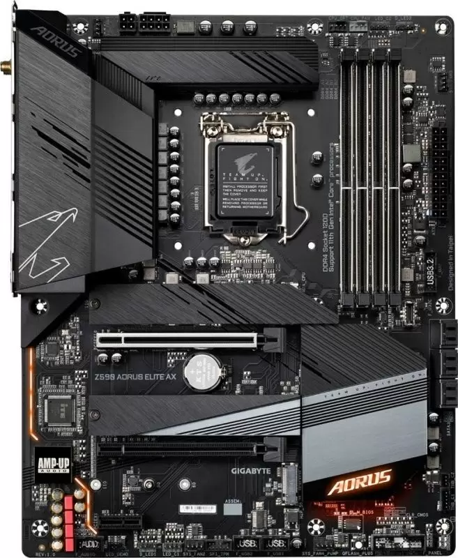 Материнская плата Gigabyte Z590 Aorus Elite AX 1.0