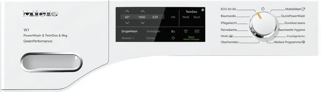 Стиральная машина Miele WWH 860 WPS, белый на tehnoparc.md Стиральная машина Miele WWH 860 WPS, белый