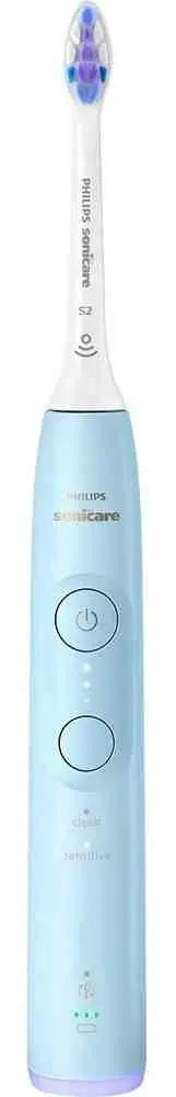 Электрическая зубная щетка Philips HX7406/01, голубой