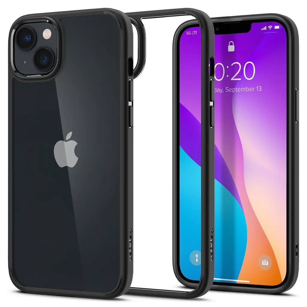 Чехол Spigen iPhone 14 Ultra Hybrid Matte, черный