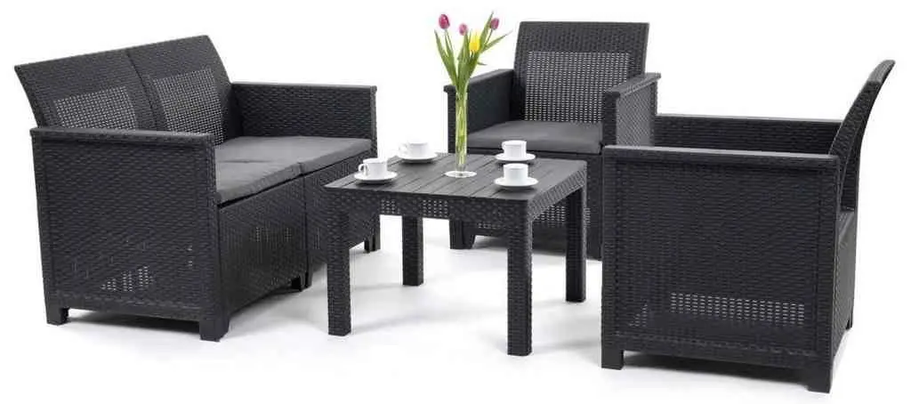 Set mobilă de grădină Keter Elodie 2 Set, grafit