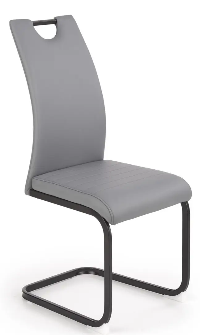 Scaun Halmar K371, gri/negru