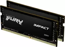Оперативная память SO-DIMM Kingston Fury Impact 32ГБ (2x16ГБ) DDR4-2666MHz, CL15, 1.2V