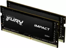 Оперативная память SO-DIMM Kingston Fury Impact 32GB (2x16GB) DDR4-2666MHz, CL15, 1.2V