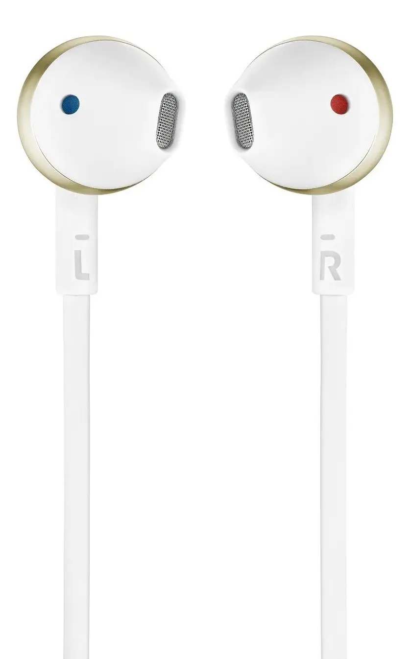 Наушники JBL T205, золотой