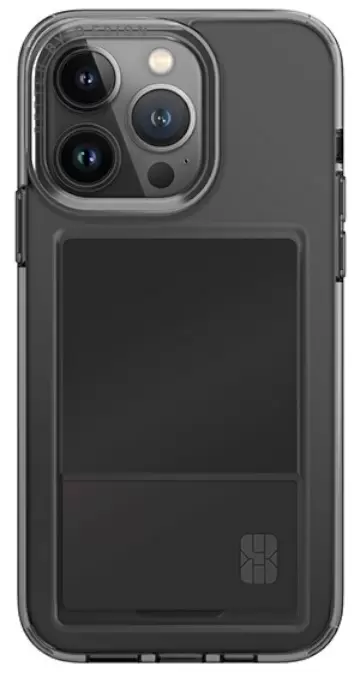 Чехол Uniq Hybrid Air Fender ID for iPhone 15 Pro, серый