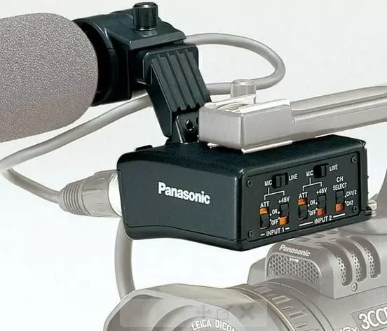 Адаптер для микрофона Panasonic AG-MYA30G для AG-MHC41E, черный