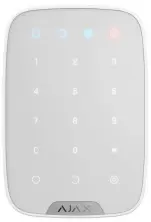 Tastatură tactilă fără fir Ajax KeyPad Plus, alb