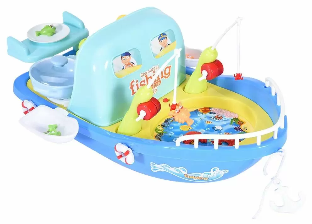 Интерактивная игрушка Play Smart Fishing And Kitchen, синий