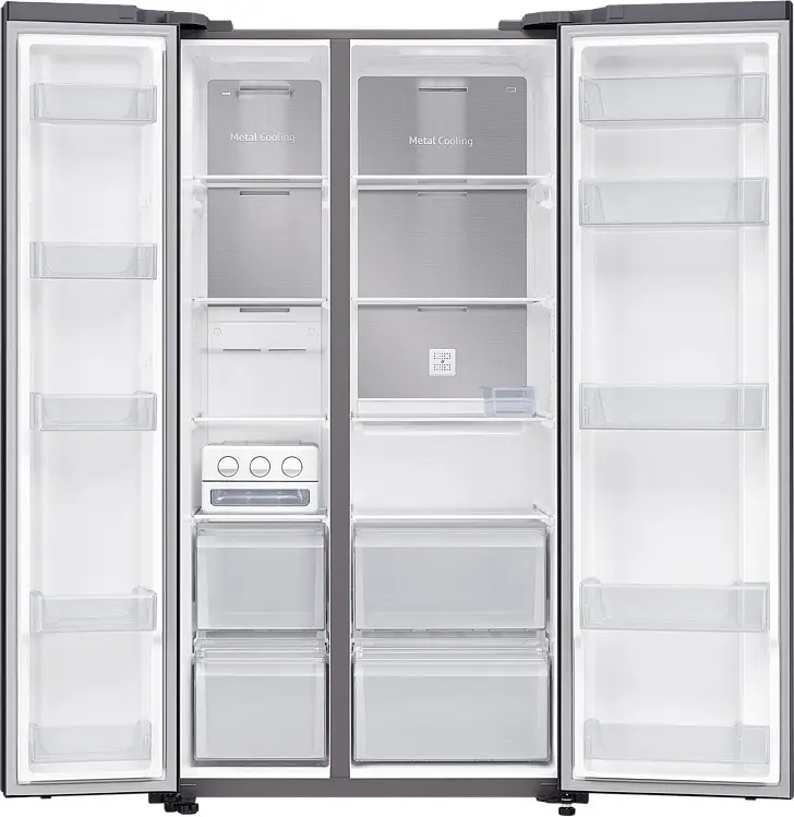 Frigider Samsung RS62R50314G/UA, auriu pe tehnoparc.md Frigider Samsung RS62R50314G/UA, auriu