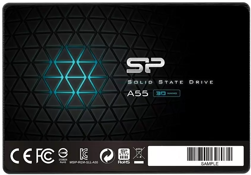 SSD накопитель Silicon Power Ace A55 2.5" SATA, 512GB