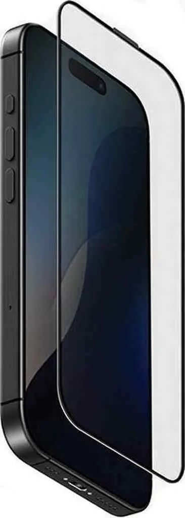 Защитное стекло Uniq Screen Protector Optix Vivid Clear for iPhone 16 Pro Max Black