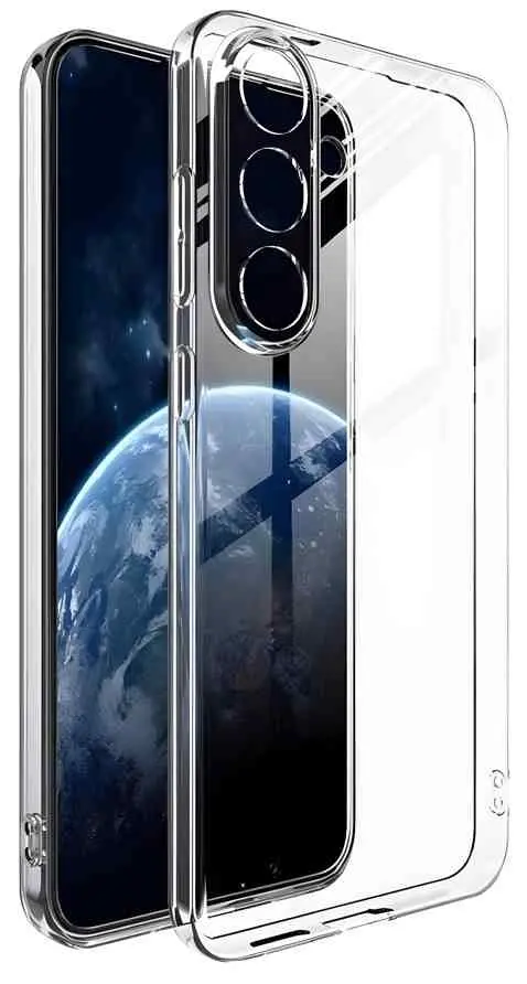 Husă de protecție WOO Soft TPU Samsung S25FE Clear (WOOCSCSAMS25FECL), transparent