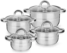 Набор посуды Tadar Leone 8pcs, нержавеющая сталь