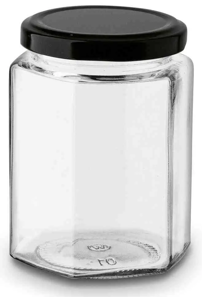 Set borcane Tadar Jawa 290ml 6pcs, transparent
