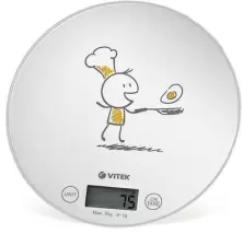 Весы кухонные Vitek VT-8018, белый