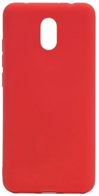 Чехол Helmet Liquid Silicon Xiaomi Redmi 8A, красный