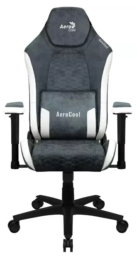 Компьютерное кресло AeroCool Crown AeroSuede, синий