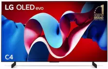 Телевизор LG OLED42C44LA, черный