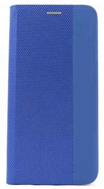 Чехол WOO Shell Flip Nylon Oppo Reno 13F/13FS (WOOCASHFLNOP13FBL), синий