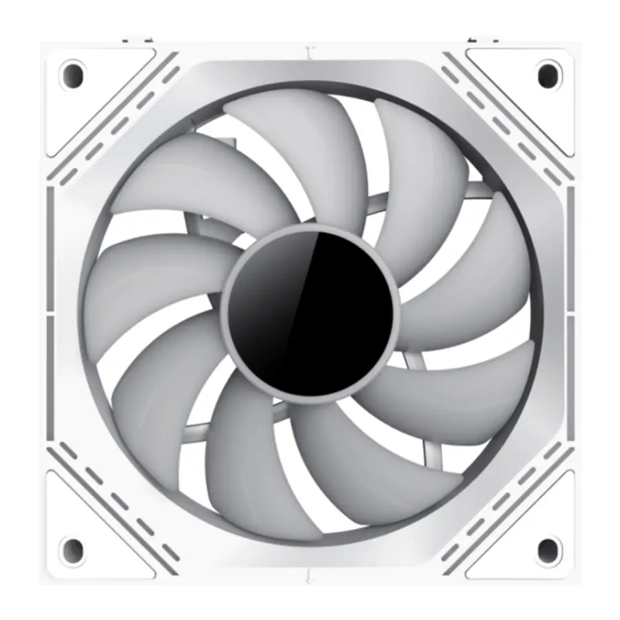 Ventilator de carcasă Gamemax FN12A-S3I, alb