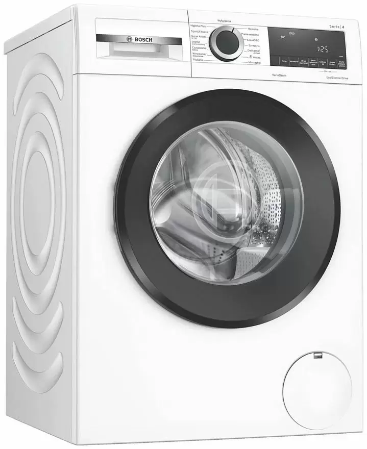 Maşină de spălat rufe Bosch WGG0420GPL, alb