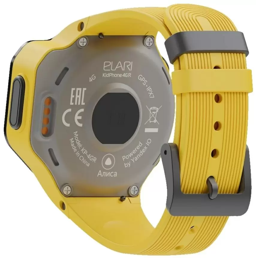 Детские часы Elari KidPhone 4GR, желтый