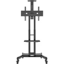 Напольная стойка для ТВ Neomounts NM-M1700BLACK, черный