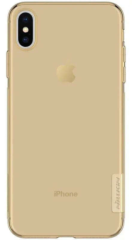 Husă de protecție Nillkin Apple iPhone Xs Max Ultra thin TPU Nature, cafeniu pe tehnoparc.md Husă de protecție Nillkin Apple iPhone Xs Max Ultra thin TPU Nature, cafeniu